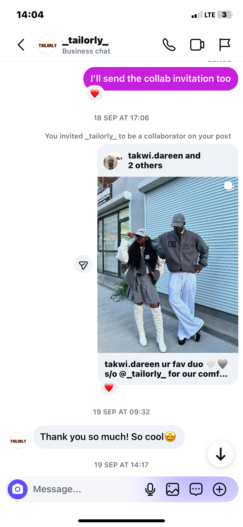 Tailorly collaboration review